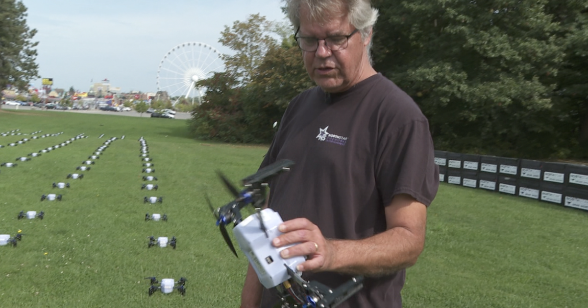 Niagara falls drone show