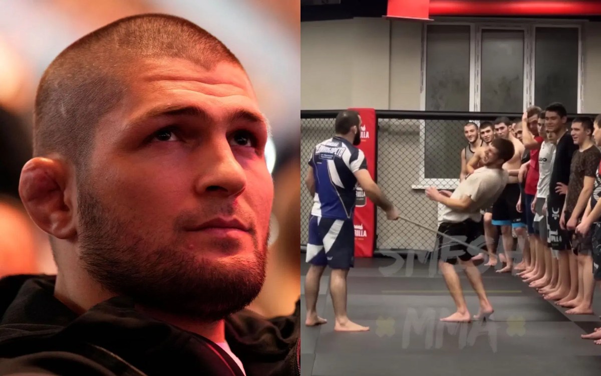 Khabib plane video